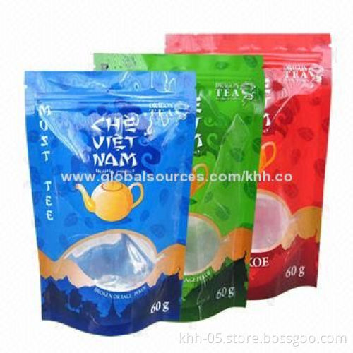 Vegetables Food Pouch with Zipper and 80mm Thickness, Suitable for Home and Shopping